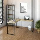 Mesa em L Dynamica Office 135X140X75cm Mesa em L Dynamica Office 135X140X75cm