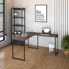 Mesa em L Dynamica Office 135X140X75cm
