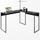 Mesa Em L Industrial Para Escritório E Home Office