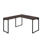 Mesa Em L Kuadra Office 135x150x75cm Nogal - Nogal -