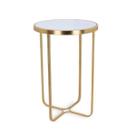 Mesa Em Metal Dourado 18945 61x40,5cm Mart Mesa Em Metal Dourado 18945 61x40,5cm Mart