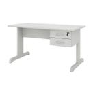 Mesa Escritório 1,200,60m c/ Gavetas CINZA/CINZA - 53084