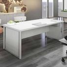 Mesa Escritório 1,80m c/ Cx de Tomadas e Porta Objetos F5