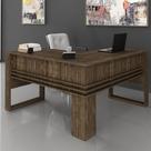 Mesa Escritório De Canto Multimóveis Cr25042 Nogal