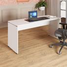 Mesa Escritório Escrivaninha 160cm x 70cm Pés Painel F5 Mesa Escritório Escrivaninha 160cm x 70cm Pés Painel F5