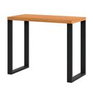 Mesa Escritório Estilo Industrial F11 Freijó/Preto Fosco - Pradel