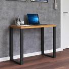 Mesa Escritório Industrial F11 Freijó com Preto Fosco Pradel Dalla Costa Mesa Escritório Industrial F11 Freijó com Preto Fosco Pradel Dalla Costa