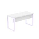 Mesa Escritório1200x600x750mm M1200pe40tub Branco/Lilas