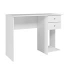 Mesa Escrivaninha 4115 2 Gavetas Branco - Qmovi