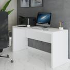 Mesa Escrivaninha Berlim 163 Cm Branco - Panorama Móveis