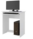 Mesa Escrivaninha computador Pratika Branca esp. teclado