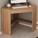 Mesa Escrivaninha de Canto 1 Gaveta Amêndoa Me4169 - Tecno Mobili