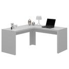 Mesa Escrivaninha De Escritório em L Home Office Branca Tecnomobili