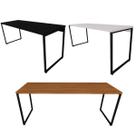 Mesa Escrivaninha Diretor Estilo Industrial Escritório Computador Camaleão 180cm