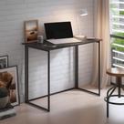 Mesa Escrivaninha Dobravel Apoio Estudo Trabalho Notebook Pc Preta - Maclavi Móveis