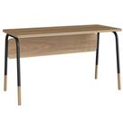 Mesa Escrivaninha Flexus 136cm - Hanover E Nero
