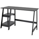 Mesa Escrivaninha Gamer 2 Pateleiras 120 Cm Mc190 Preto Dtall Preto Mesa Escrivaninha Gamer 2 Pateleiras 120 Cm Mc190 Preto Dtall Preto