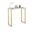 Mesa Escrivaninha Industrial Mesa Para Escritório Pé Metálico