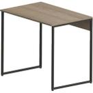 Mesa Escrivaninha Industrial Multivisão Preto Mel