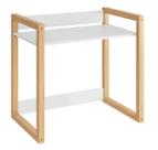 Mesa Escrivaninha Infantil Zoe Branco Fosco - MoveisAqui