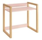 Mesa Escrivaninha Infantil Zoe Rosa Fosco - Reller