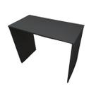 Mesa Escrivaninha Multiuso Bancada Trabalho 74x90x45cm Preto