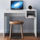 Mesa Escrivaninha Noronha 1 Nicho Branco - Genialflex