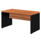 Mesa Escrivaninha para computador e notebook Escritório 1,20x0,60m sem Gavetas WORKSTART NOGAL SEVILHA