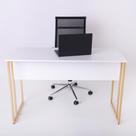 Mesa Escrivaninha Para Escritorio Estilo Industrial Metal