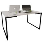 Mesa Escrivaninha Tampo Branco - 75cm X 120cm