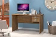 Mesa / Escrivaninha TAUR Para Computador 1.20m 2 Gavetas sendo um Com Chave e Puxadores Cromados Cor Jequitiba Mesa / Escrivaninha TAUR Para Computador 1.20m 2 Gavetas sendo um Com Chave e Puxadores Cromados Cor Jequitiba