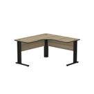 Mesa Estação de Trabalho em L 140x140cm ETP1414 Maxxi Mesa Estação de Trabalho em L 140x140cm ETP1414 Maxxi