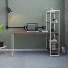 Mesa Estante Alta C/04 Prat Dynamica 150cm Est.Branca Mesa Estante Alta C/04 Prat Dynamica 150cm Est.Branca