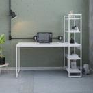 Mesa Estante Alta C/04 Prat Dynamica 150cm Est.Branca Mesa Estante Alta C/04 Prat Dynamica 150cm Est.Branca