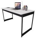 Mesa Estilo Industrial Guto 1,35 Metros Escritório Escrivaninha Computador Camaleão