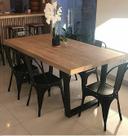 Mesa Estilo/Modelo Industrial 2,20 x 0,90 (Somente a mesa)