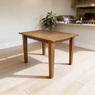 Mesa Extensível Cozinha Gourmet Madeira 110cm Gran W02 Imbuia - Lyam Decor