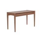 Mesa Extensível de Jantar em Madeira e MDF Pina Oppa Design - Amêndoa