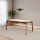 Mesa Ficus 77cm X 90cm X 180cm Tampo em Mdf