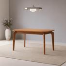 Mesa Ficus Natuame 77cm X 80cm X 130cm Tampo em Mdf