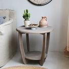 Mesa final COZAYH Rustic Farmhouse French Country Vintage Grey