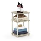 Mesa final Furinno Just 3 camadas Turn-N-Tube Sonoma Oak/White Mesa final Furinno Just 3 camadas Turn-N-Tube Sonoma Oak/White