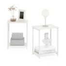 Mesa final Furinno Simplistic Industrial Metal Frame White Mesa final Furinno Simplistic Industrial Metal Frame White
