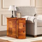 Mesa final LITTLE TREE Wood com 2 gavetas Quarto vintage
