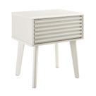 Mesa final Modway Render Mid-Century 48x38x55cm branca