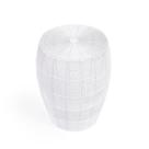 Mesa final Offex Metal Modern Industrial Look em forma de tambor