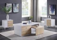 Mesa final Yardlio Tianjin White High Gloss Contemporary
