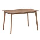 Mesa Finlândia 120x75cm - Nogueira