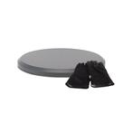 Mesa Fire Pit TIKI 21" em aço revestido a pó cinza