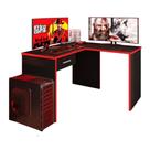 Mesa Gamer Em L De Canto P/ Computador DRX 9000 + Extensor